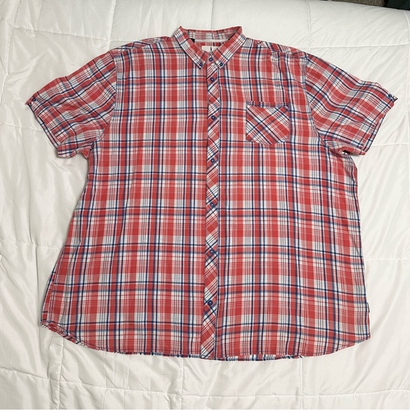 i jeans by Buffalo Plaid Casual Button Down Shirt SZ 3X Price Firm - Picture 1 of 12